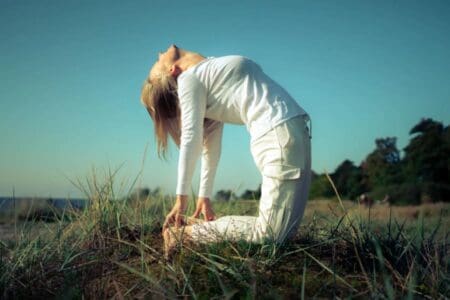 Winnie In The Sand Dunes | Yoga For Weight Loss