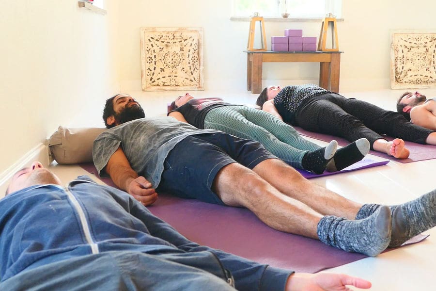 Group Shavasana | Prana Yoga Retreat